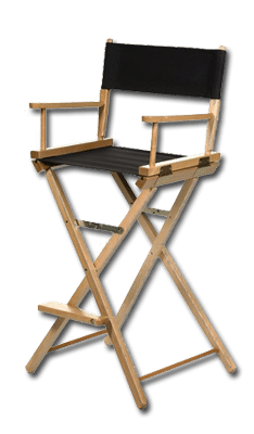 Tall director Chair